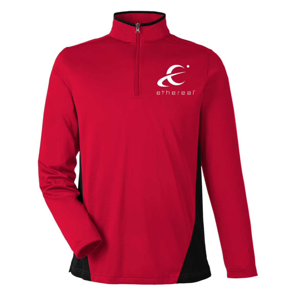 Ethereal-M786 Harriton Mens Flash Quarter Zip