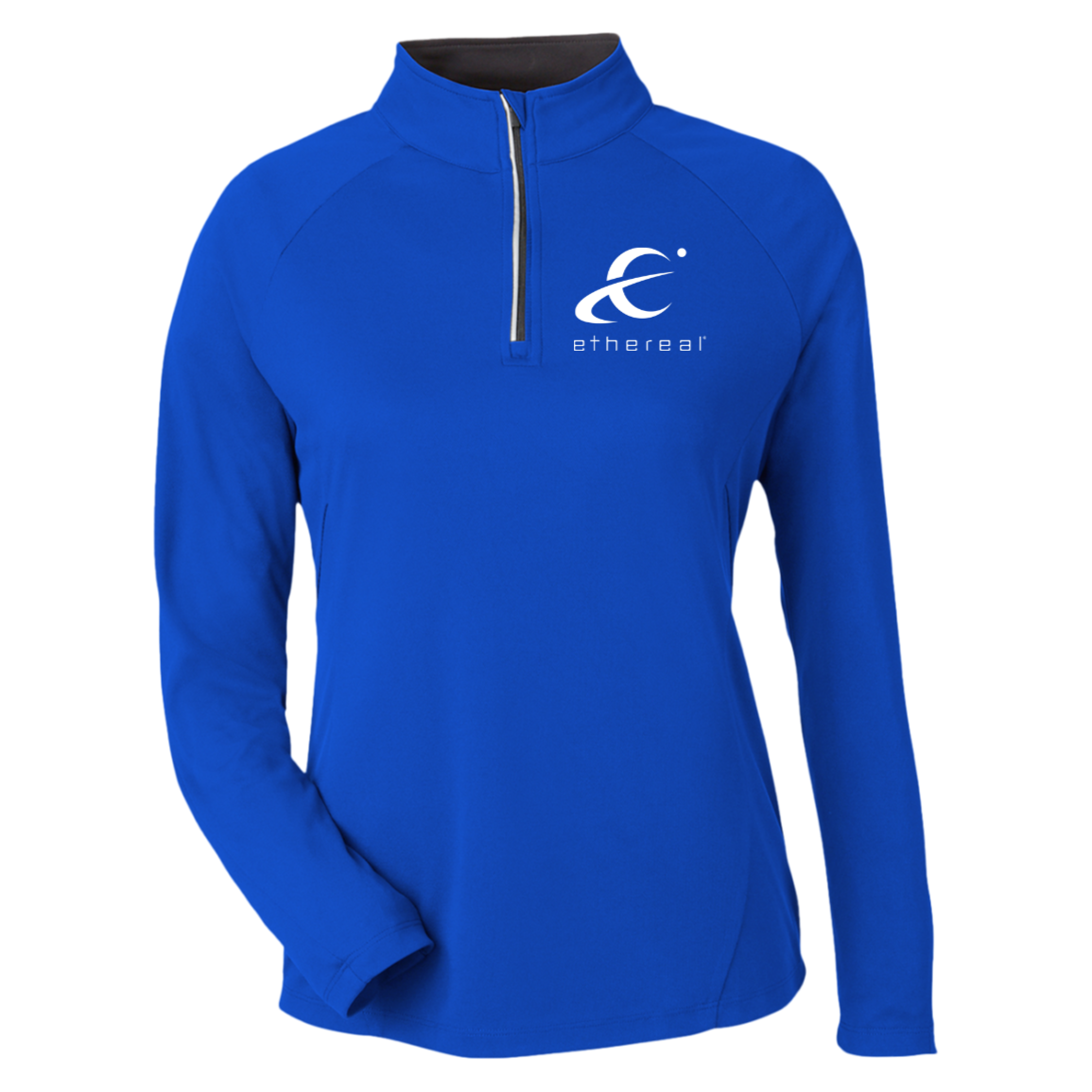 Ethereal-CE418W Core 365 Womens Origin Pique Quarter Zip