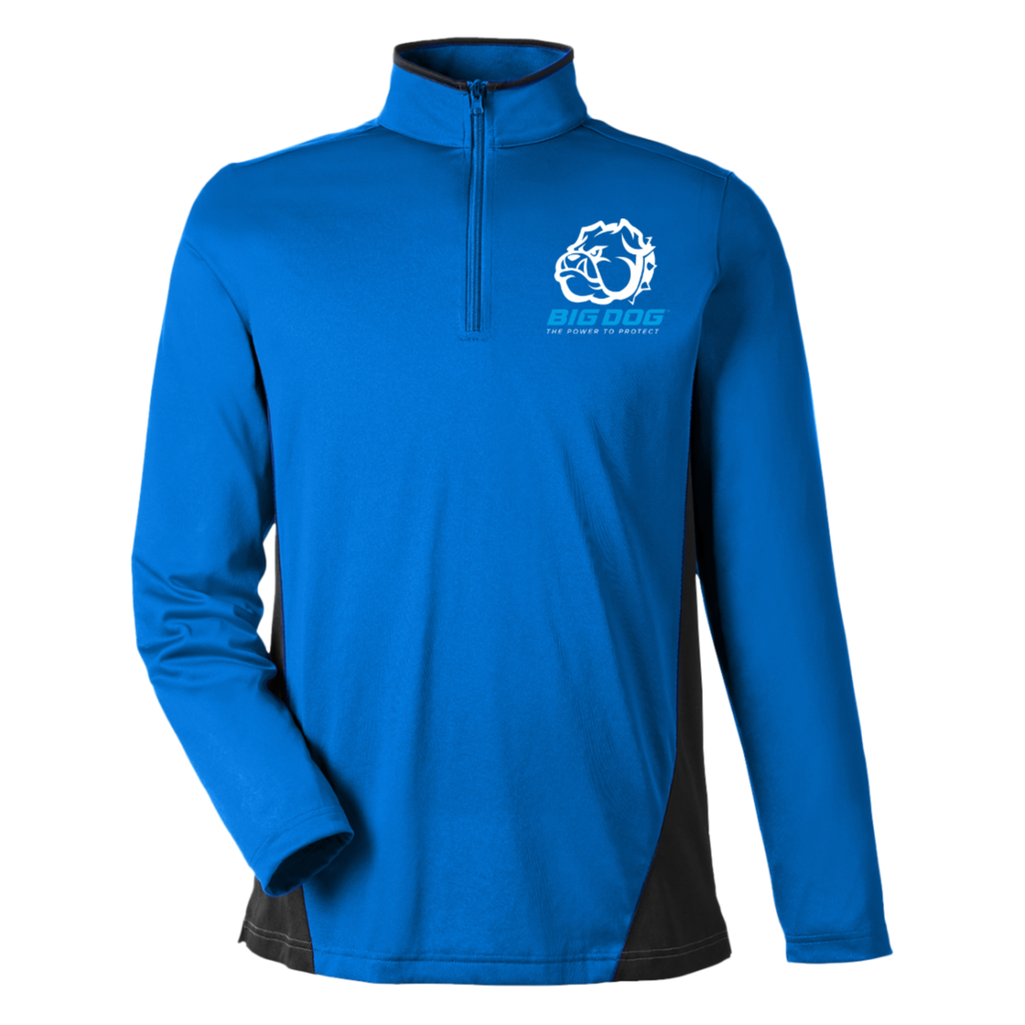 Big Dog-M786 Harriton Mens Flash Quarter Zip