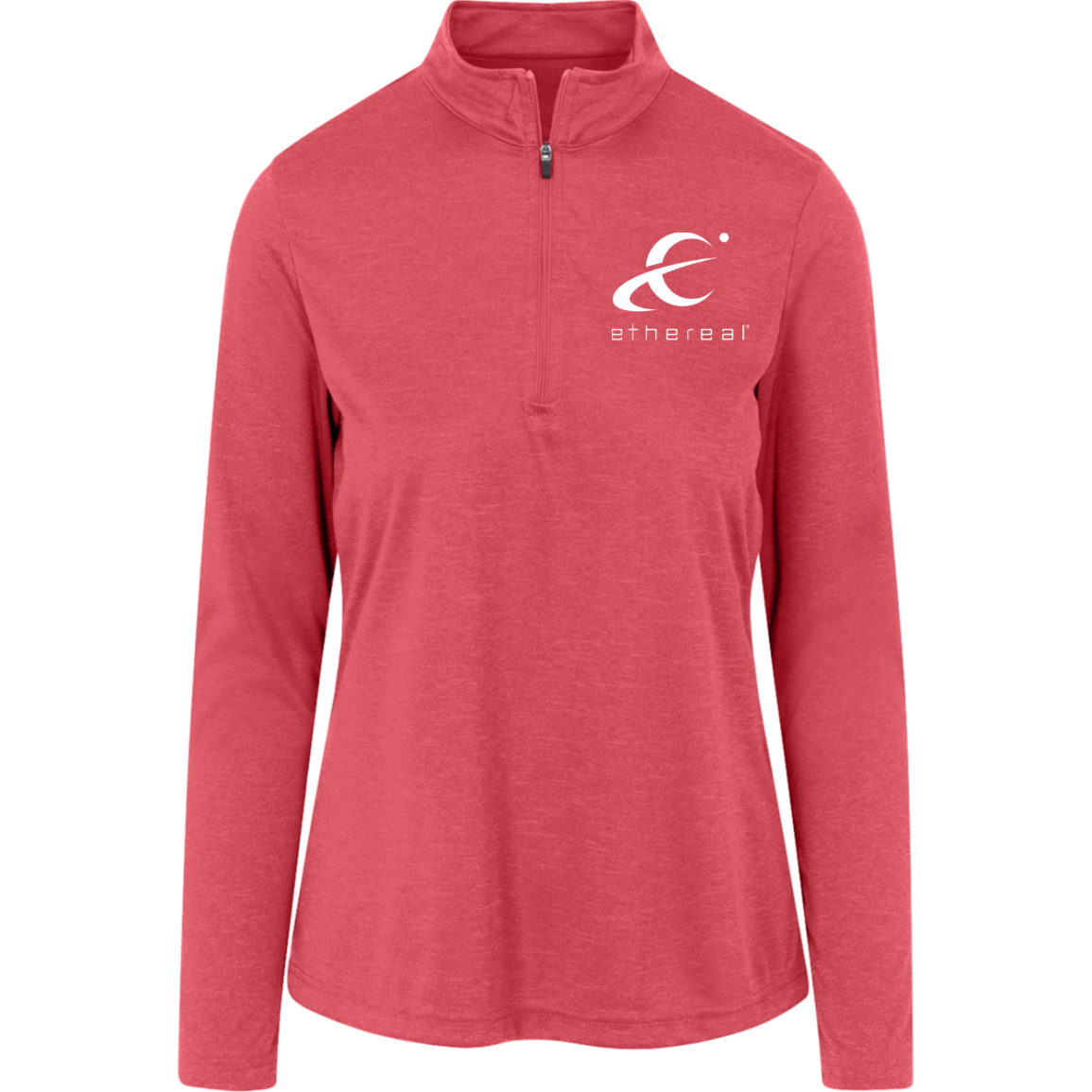 Ethereal-TT31HW Team 365 Womens Heather Quarter Zip