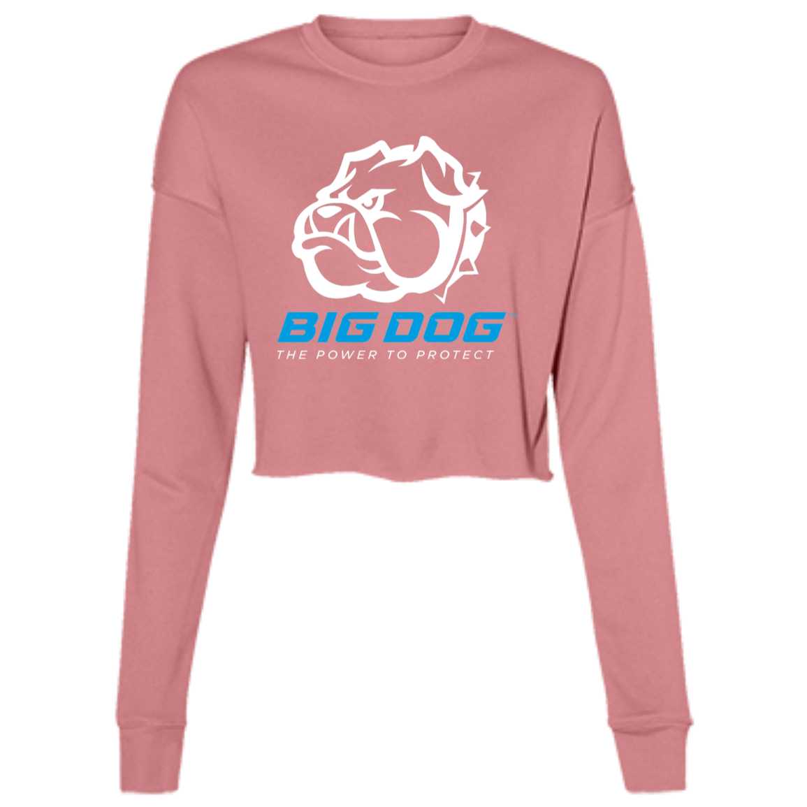 Big Dog-B7503 Ladies' Cropped Fleece Crew
