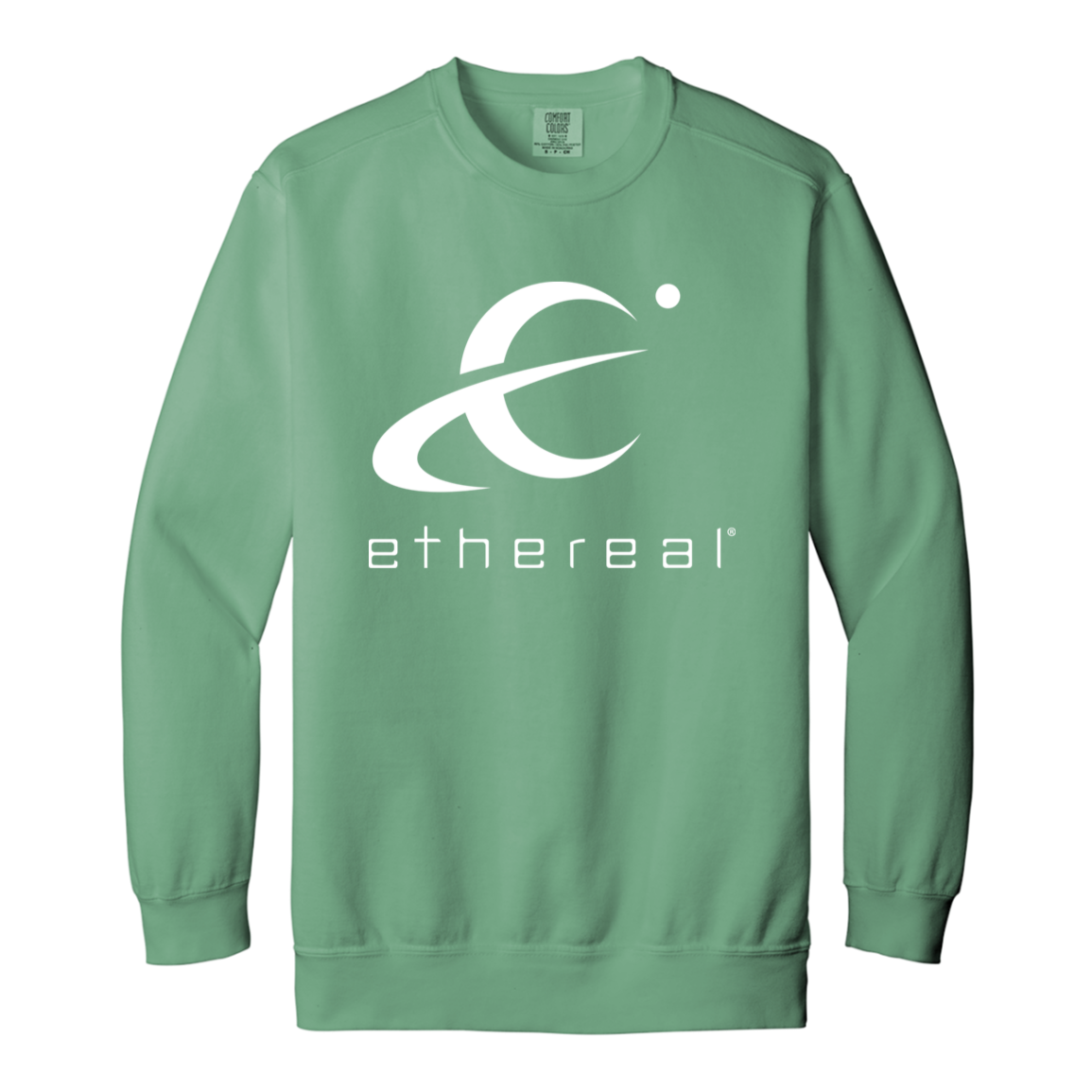 Ethereal-1566 Garment-Dyed Adult Crewneck Sweatshirt