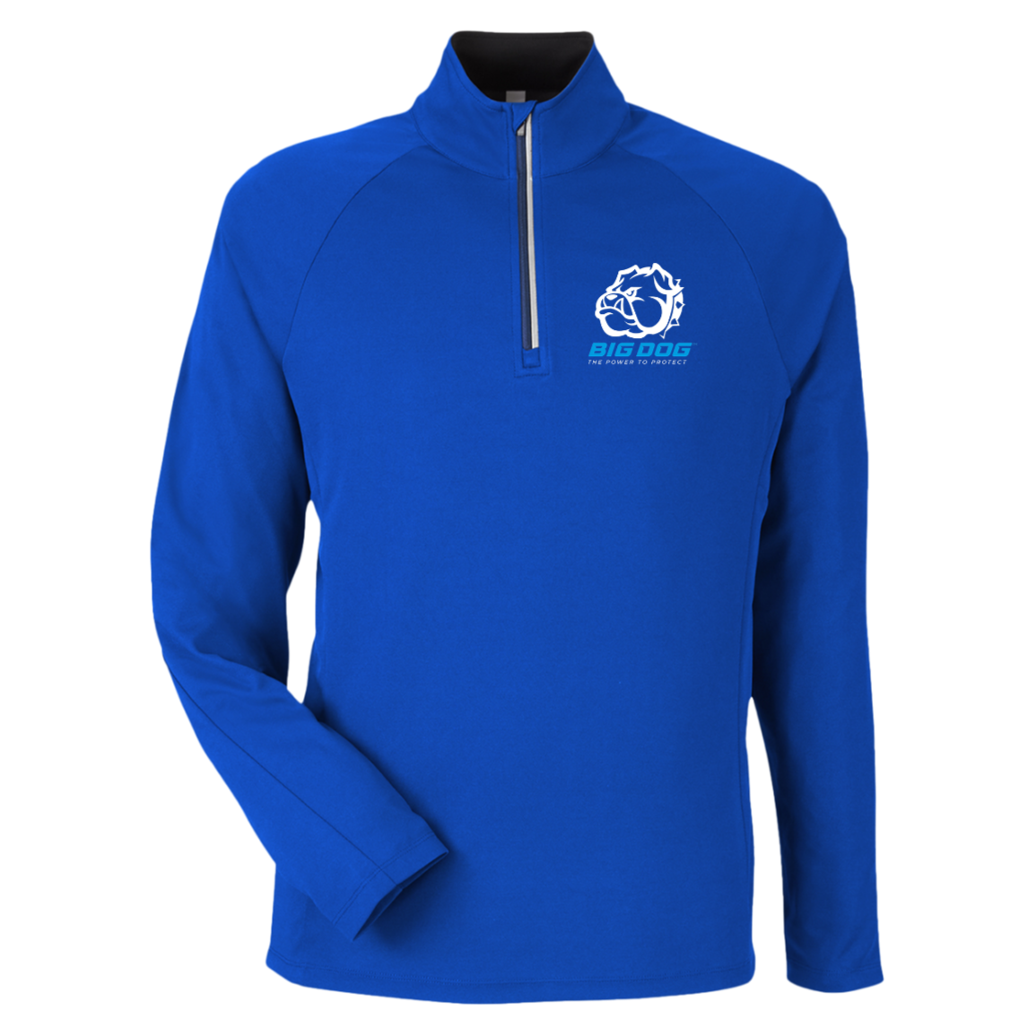 Big Dog-CE418 Core 365 Mens Origin Pique Quarter Zip