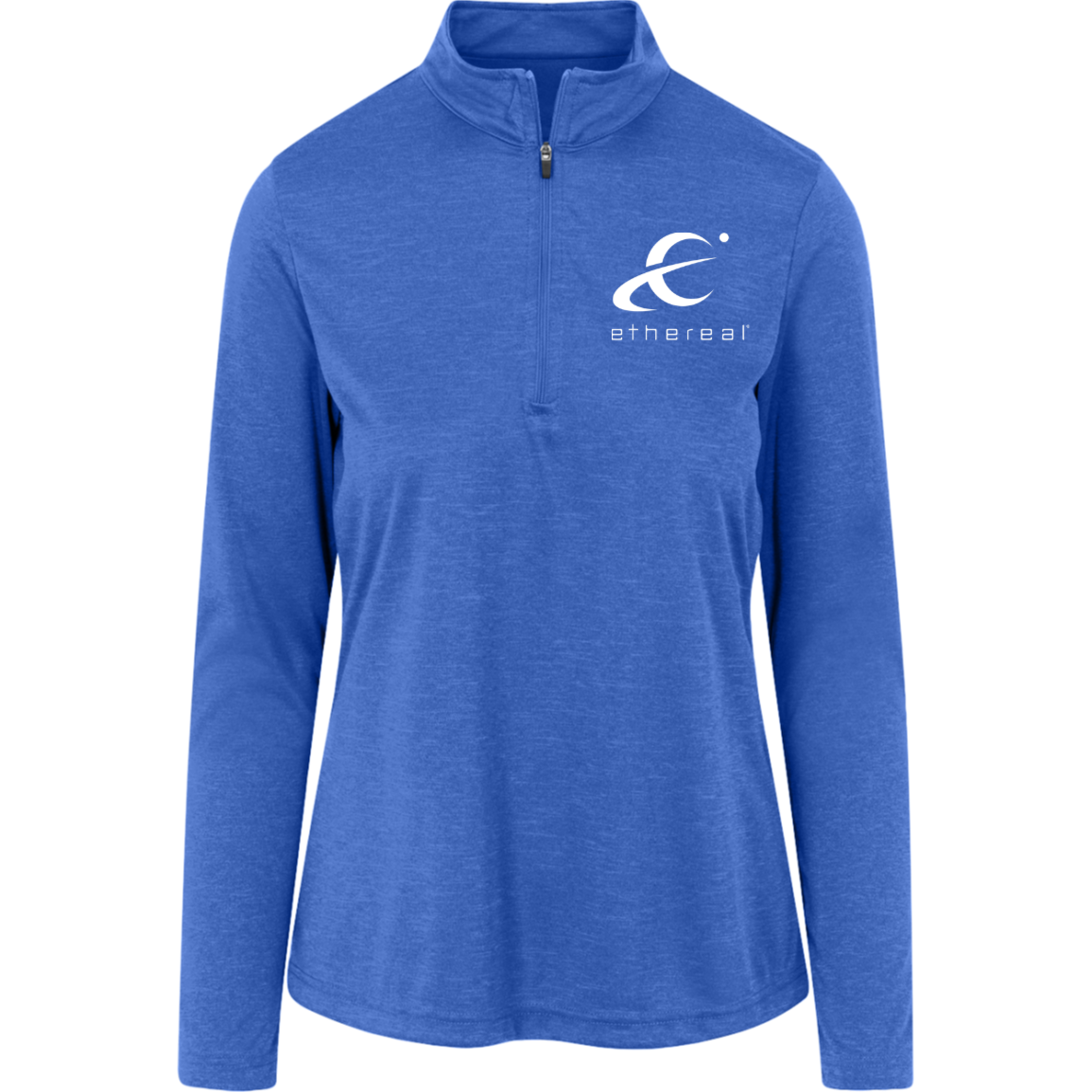 Ethereal-TT31HW Team 365 Womens Heather Quarter Zip