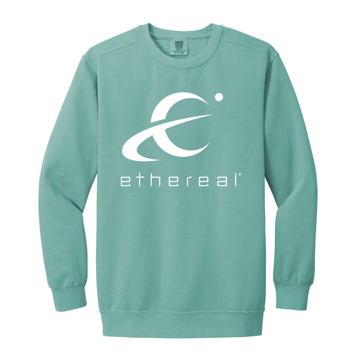 Ethereal-1566 Garment-Dyed Adult Crewneck Sweatshirt