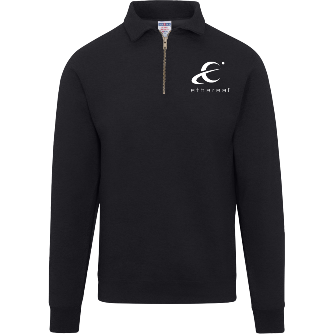 Ethereal-4528 Jerzees Mens Fleece Quarter Zip Pullover