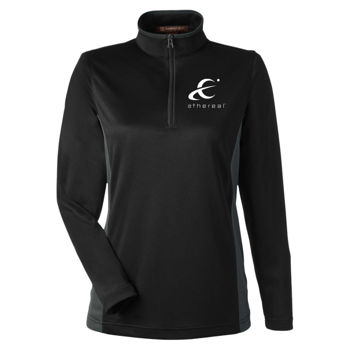 Ethereal-M786W Harriton Womens Quarter Zip