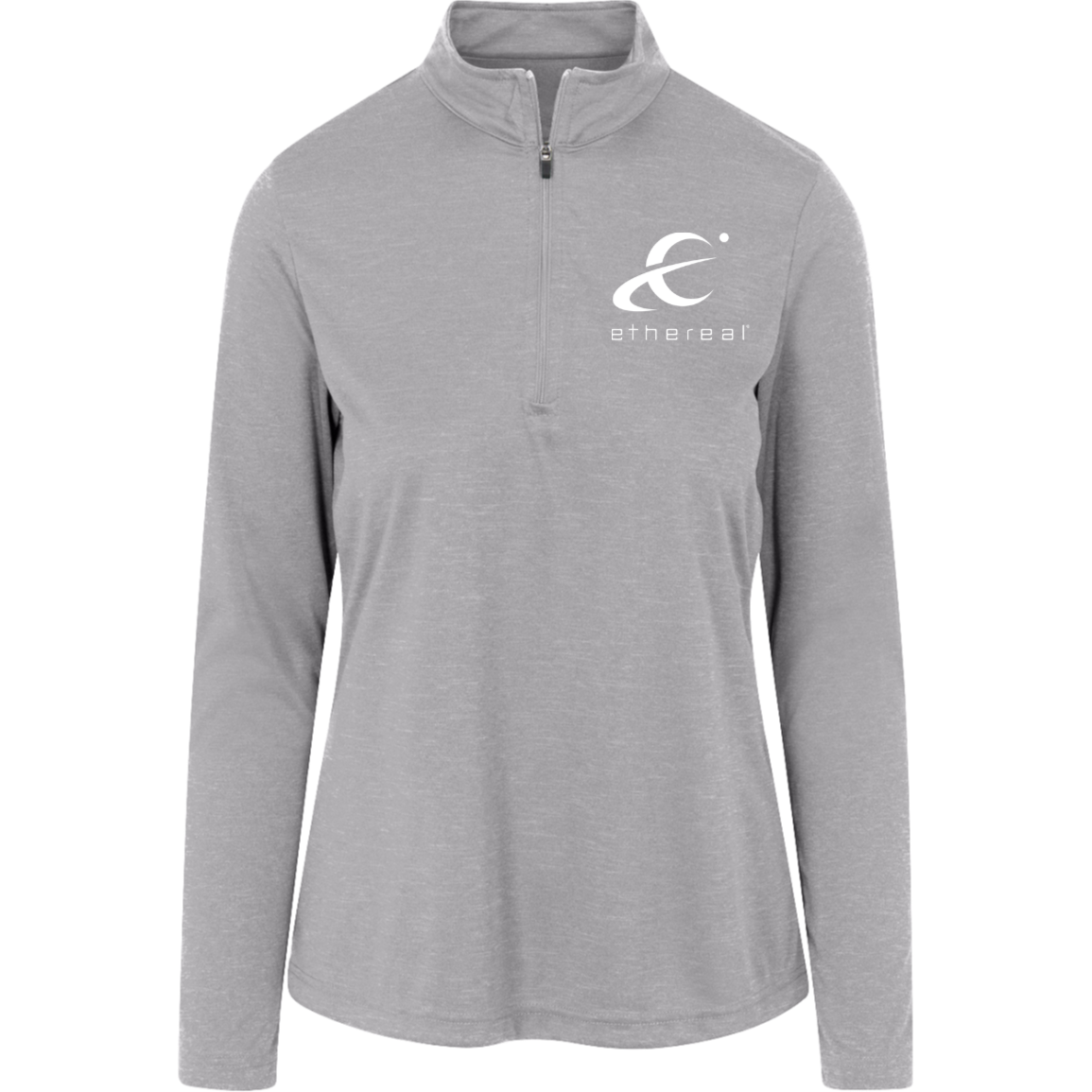 Ethereal-TT31HW Team 365 Womens Heather Quarter Zip