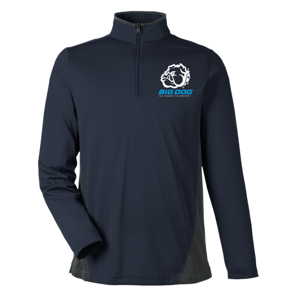 Big Dog-M786 Harriton Mens Flash Quarter Zip