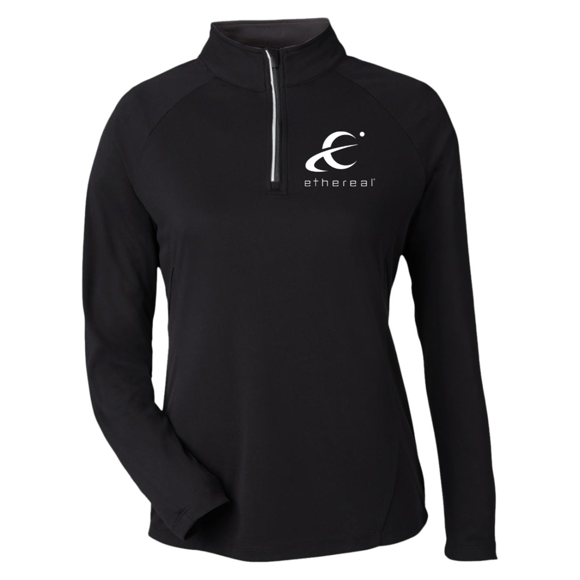 Ethereal-CE418W Core 365 Womens Origin Pique Quarter Zip