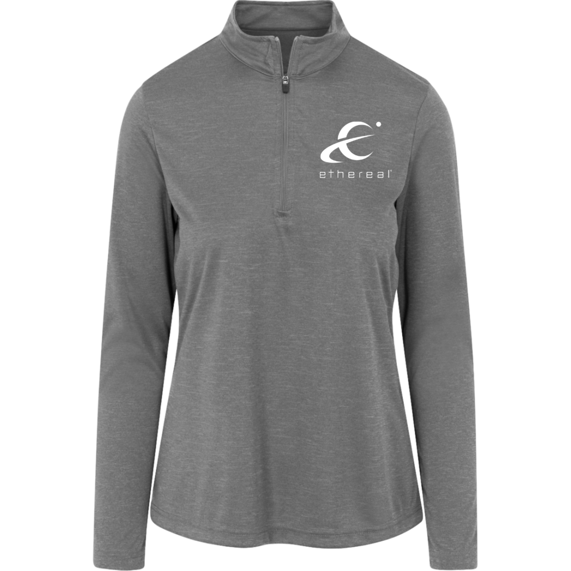 Ethereal-TT31HW Team 365 Womens Heather Quarter Zip