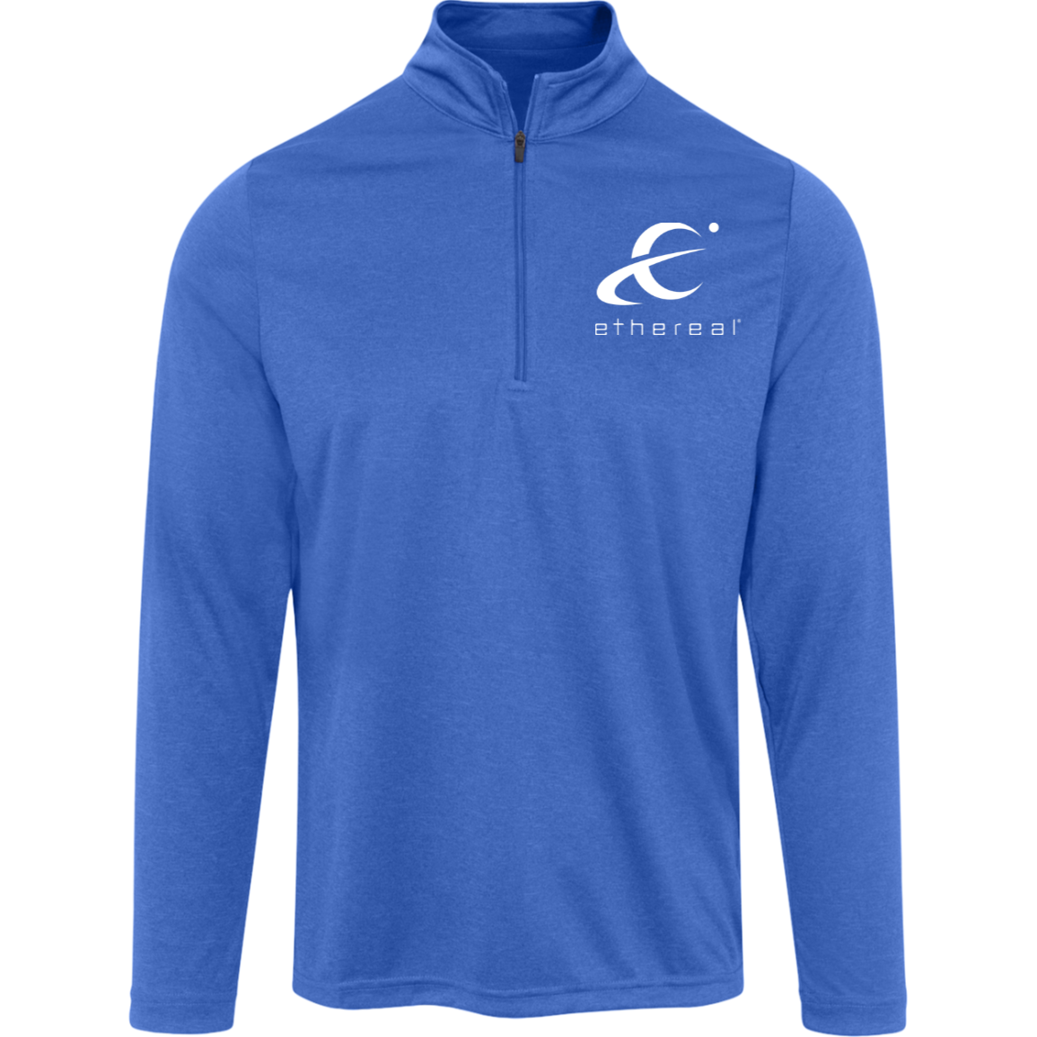 Ethereal-TT31H Team 365 Mens Heather Quarter Zip