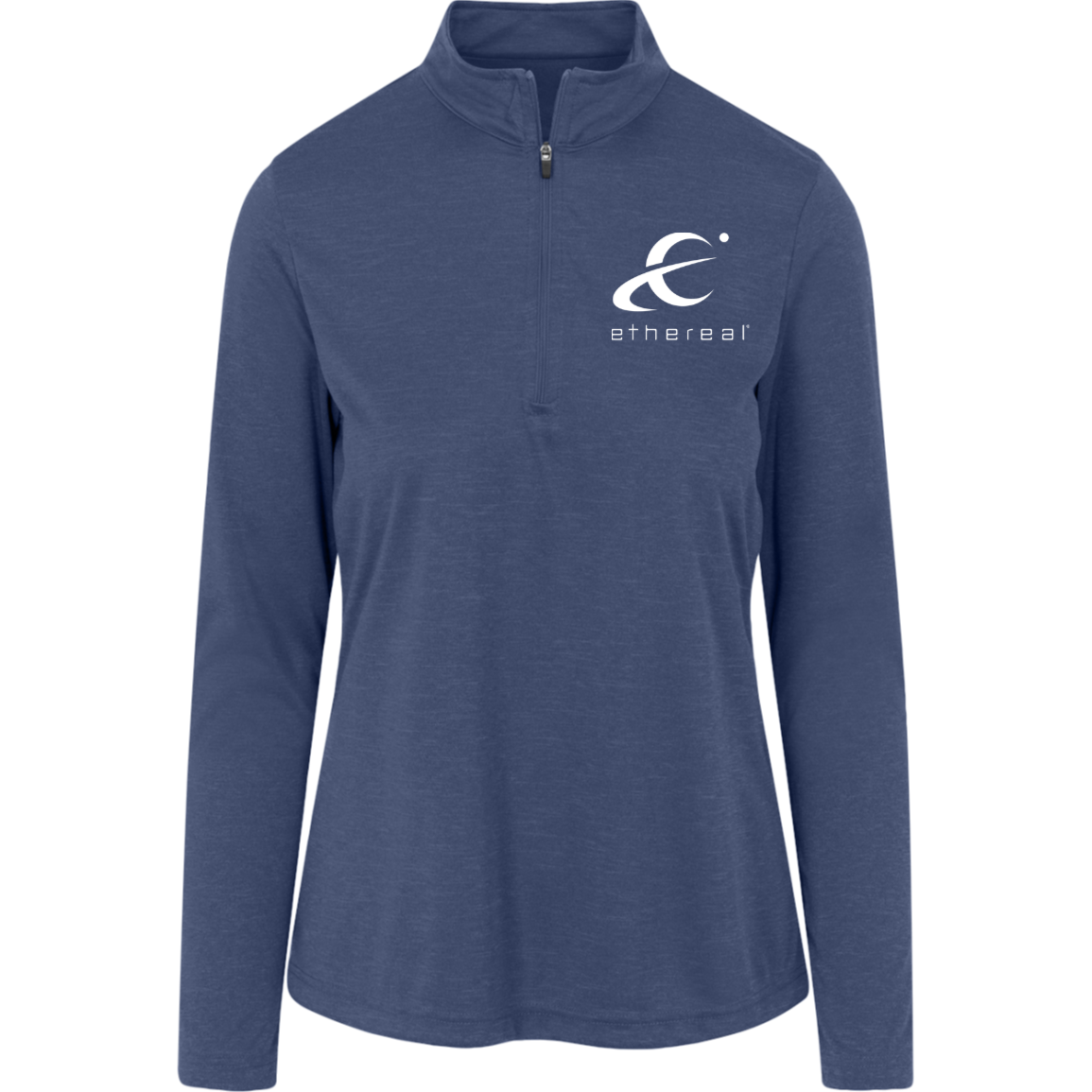 Ethereal-TT31HW Team 365 Womens Heather Quarter Zip