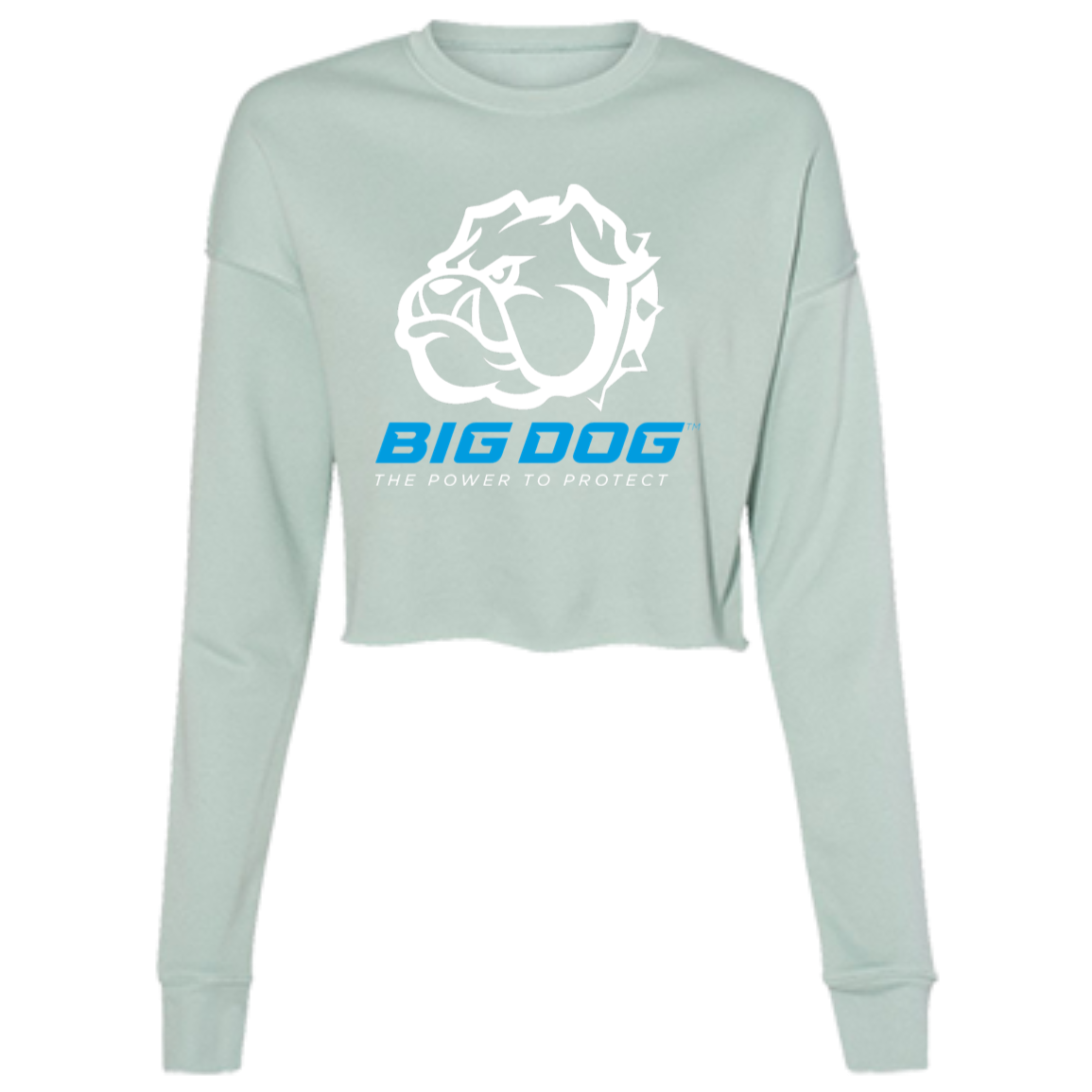 Big Dog-B7503 Ladies' Cropped Fleece Crew