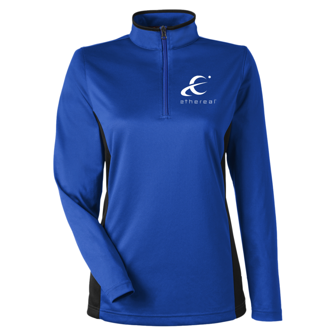 Ethereal-M786W Harriton Womens Quarter Zip