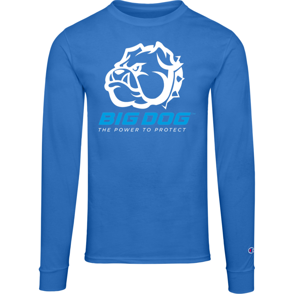 Big Dog-CC8C Champion Mens Long Sleeve Tee