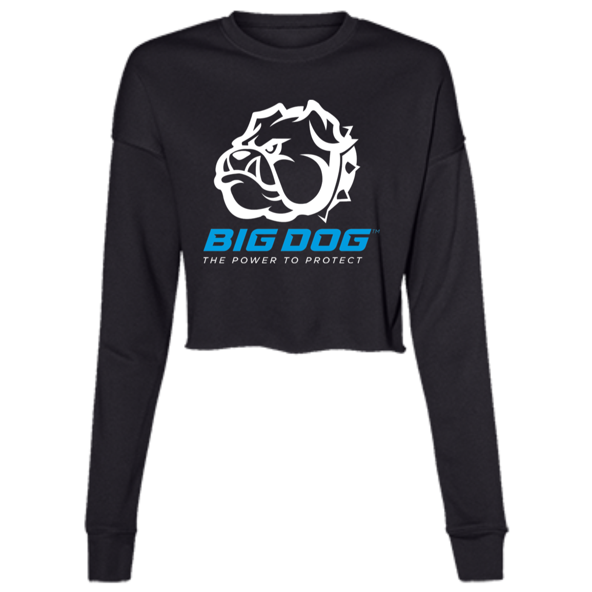Big Dog-B7503 Ladies' Cropped Fleece Crew
