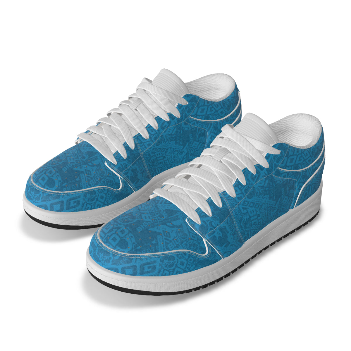 Big Dog-Men's Low State Leather Stitching Shoes