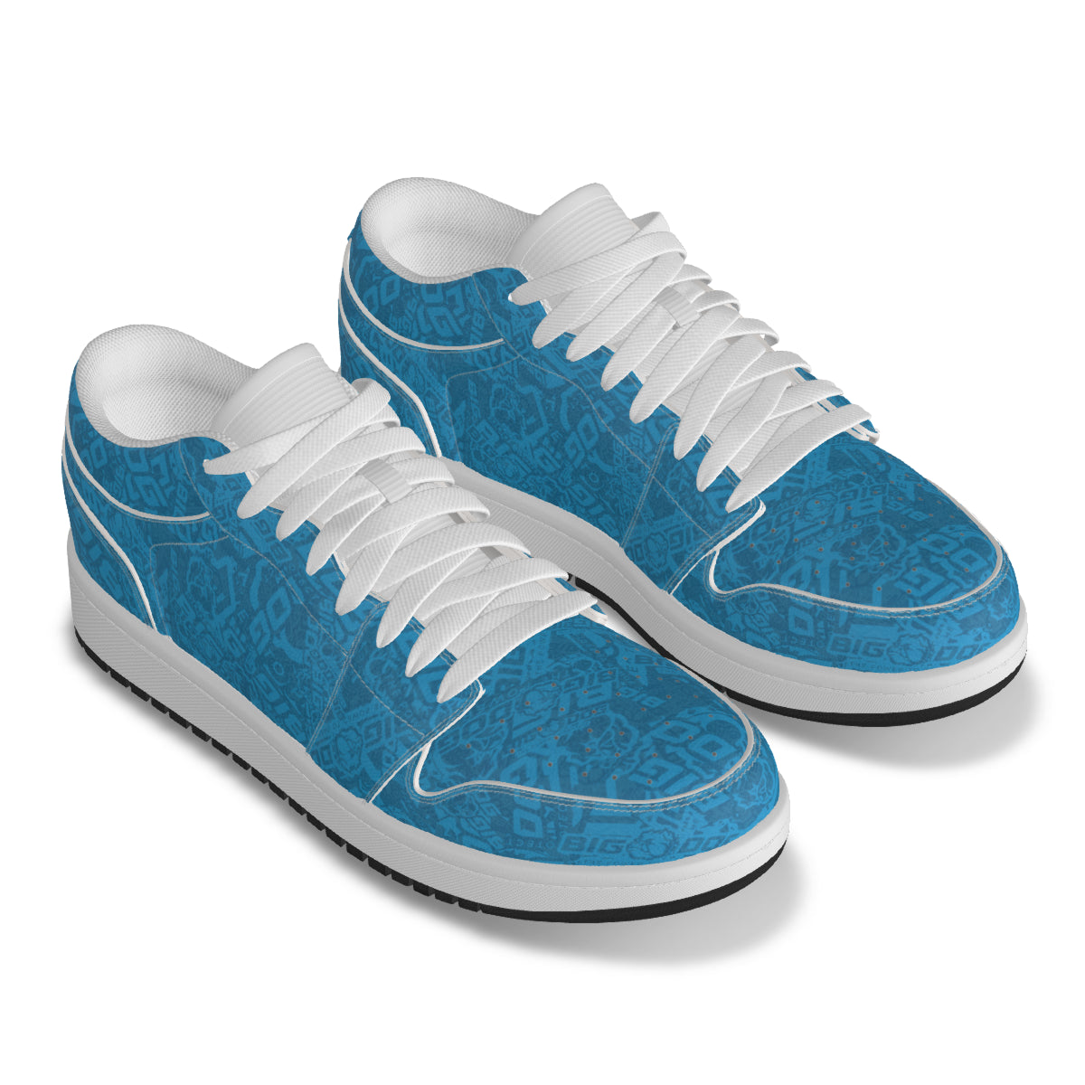Big Dog-Men's Low State Leather Stitching Shoes