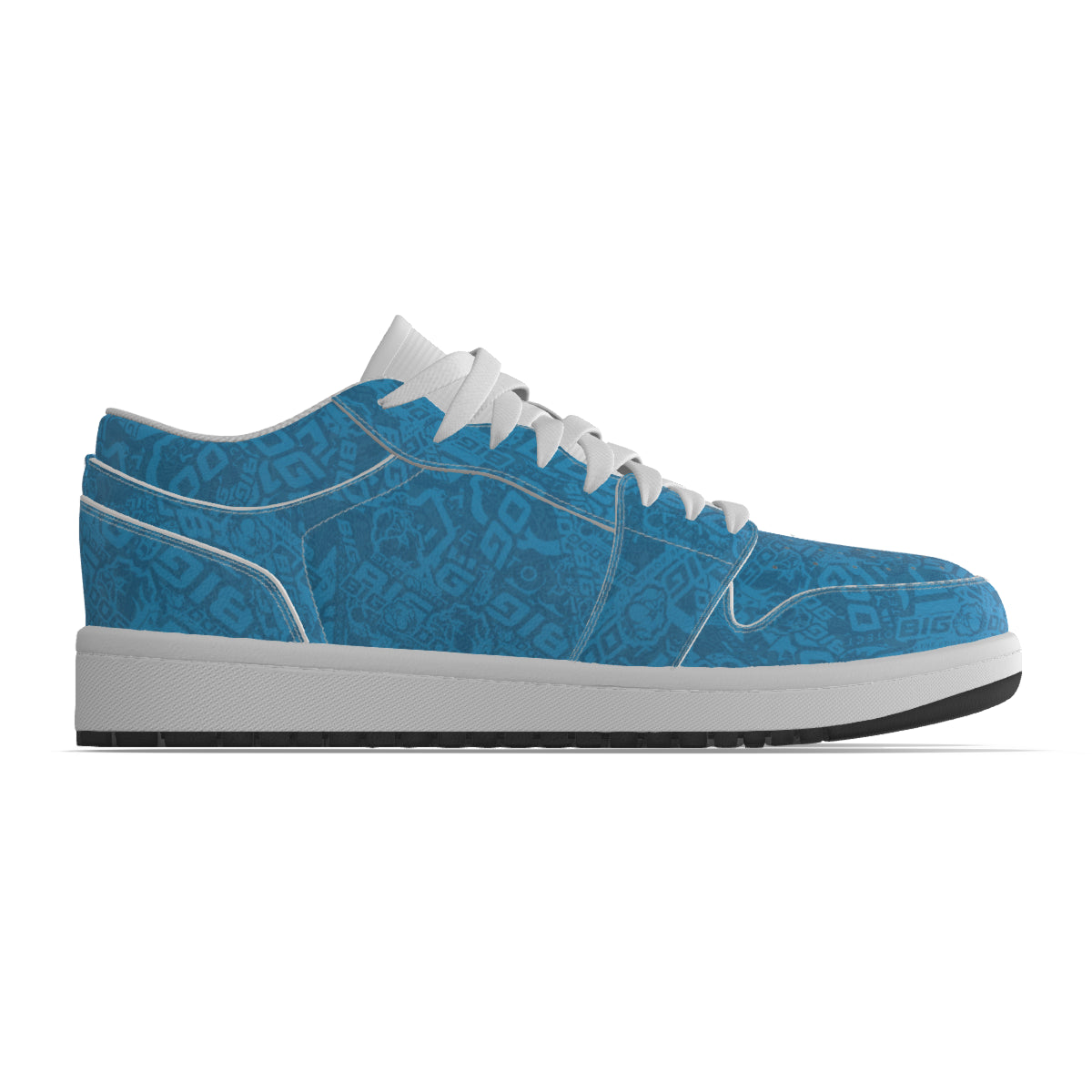 Big Dog-Men's Low State Leather Stitching Shoes