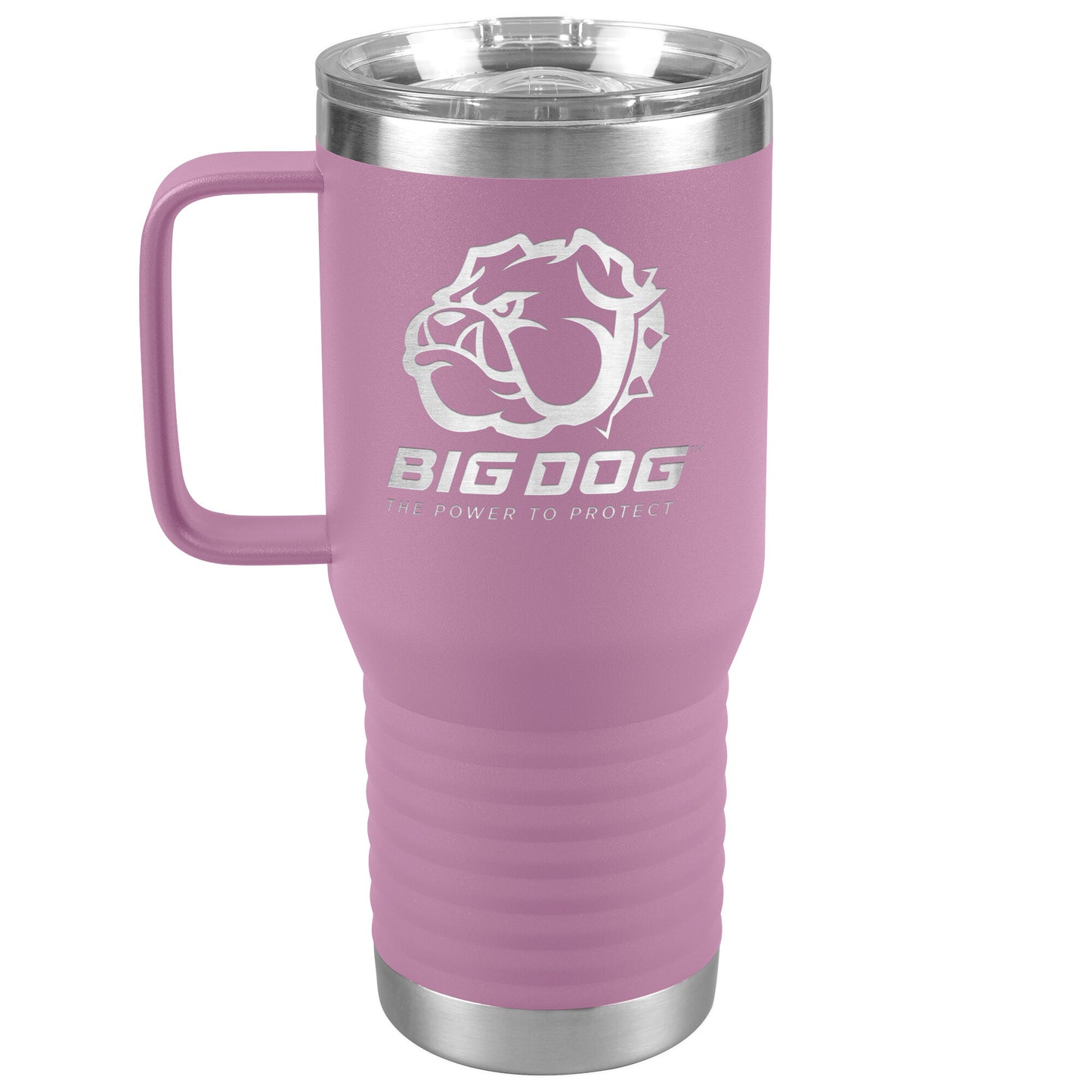 Big Dog Power-20oz Insulated Travel Tumbler
