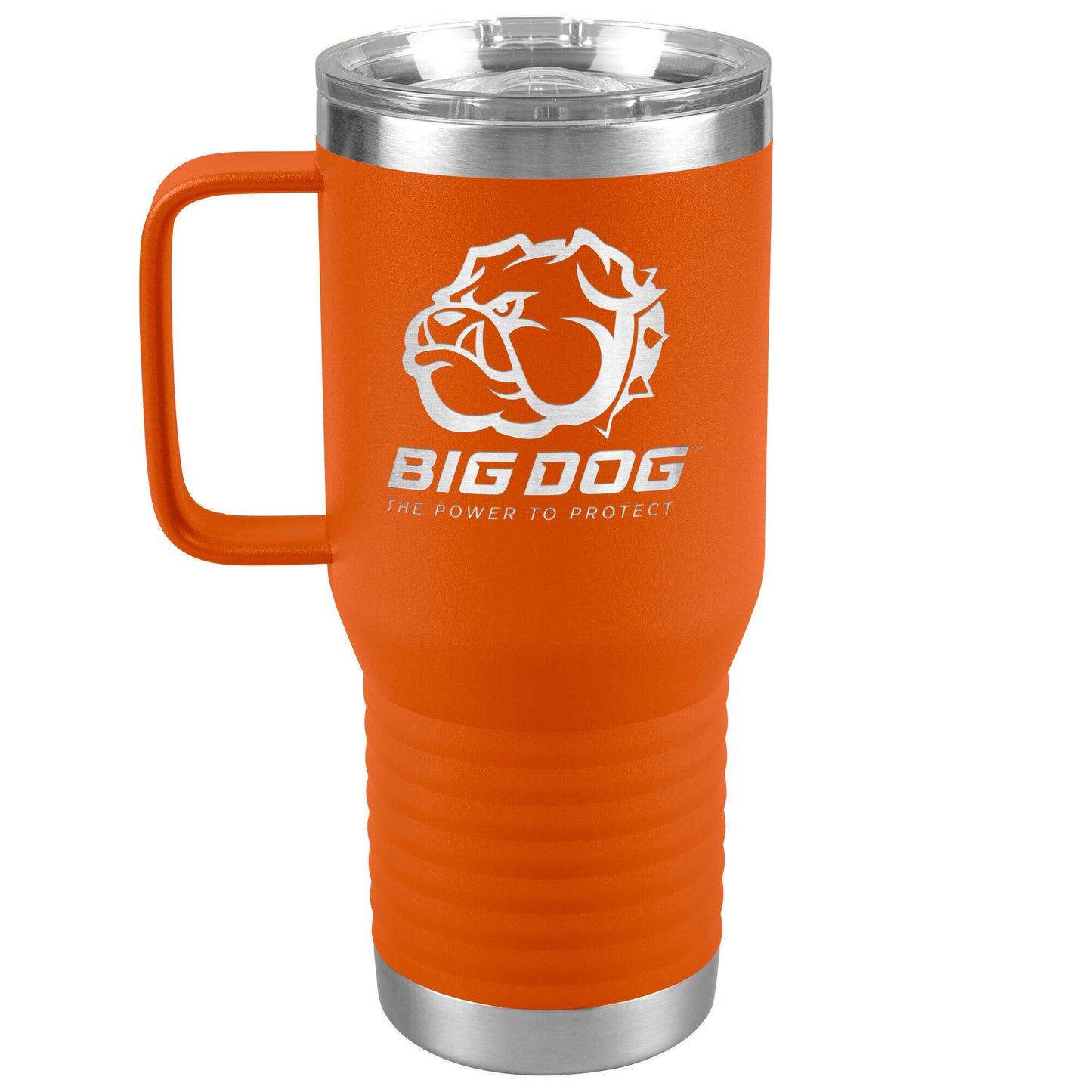 Big Dog Power-20oz Insulated Travel Tumbler
