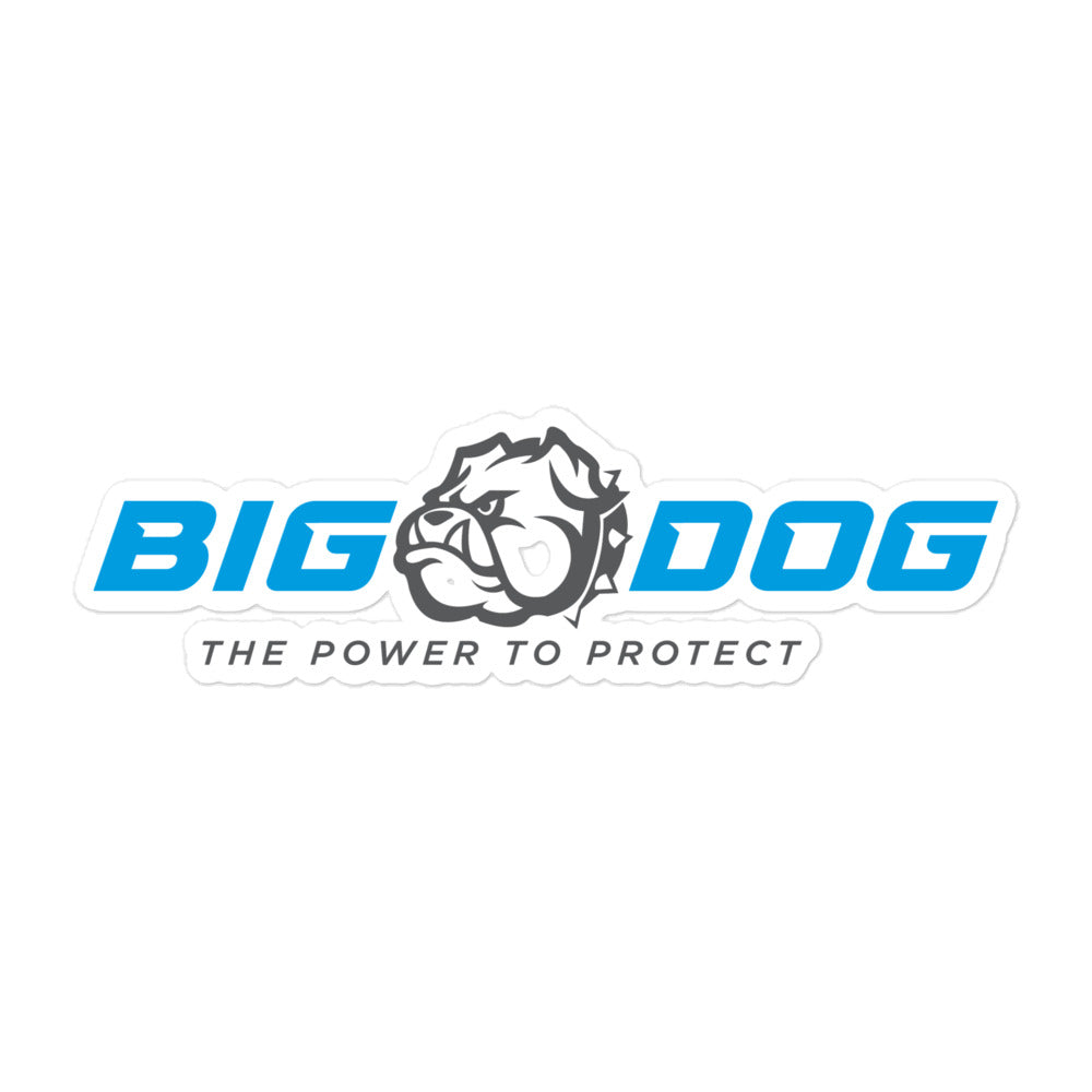 Big Dog Power-Bubble-free stickers