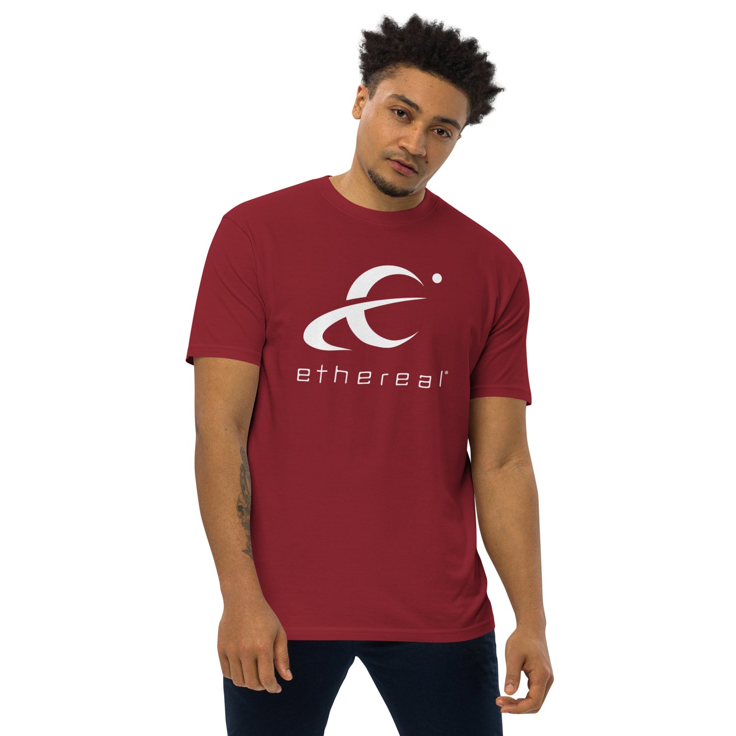 Ethereal-Men’s premium heavyweight tee