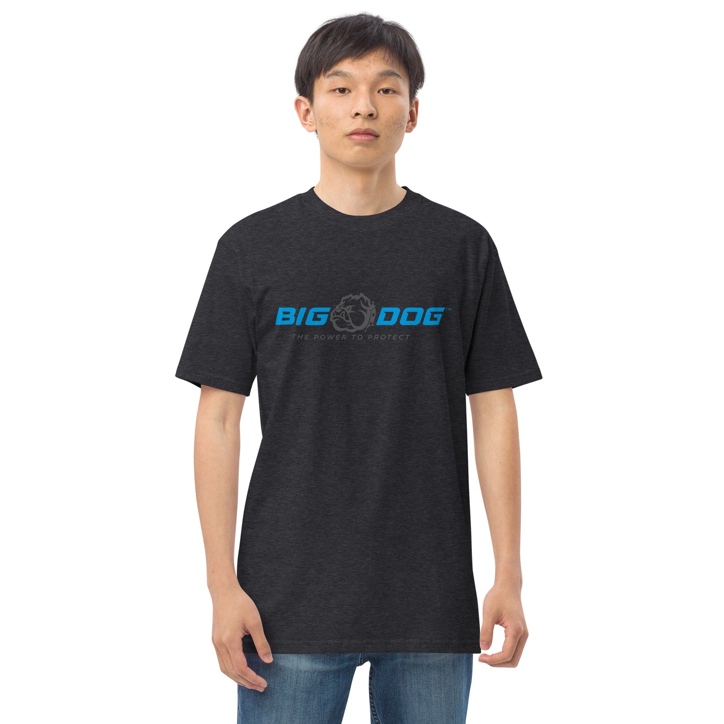 Big Dog-Men’s premium heavyweight tee