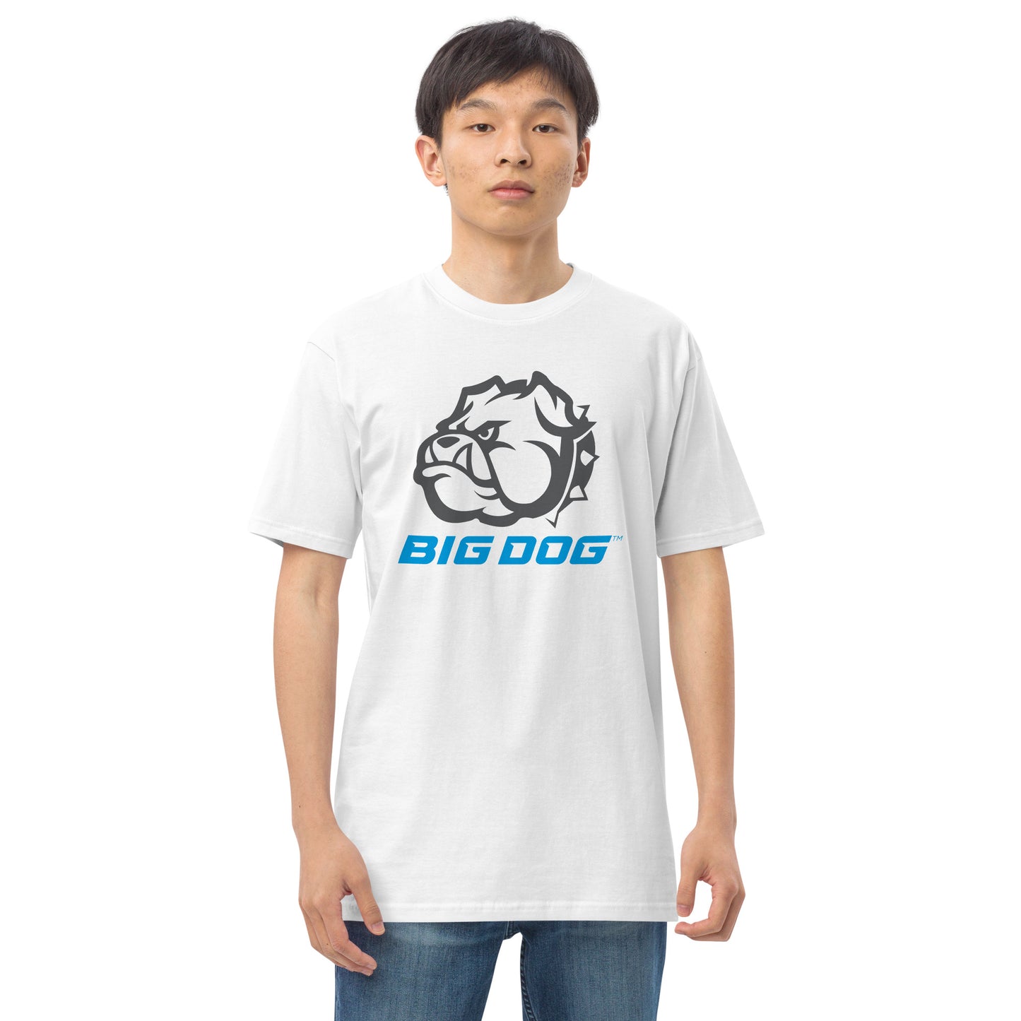 Big Dog-Men’s premium heavyweight tee