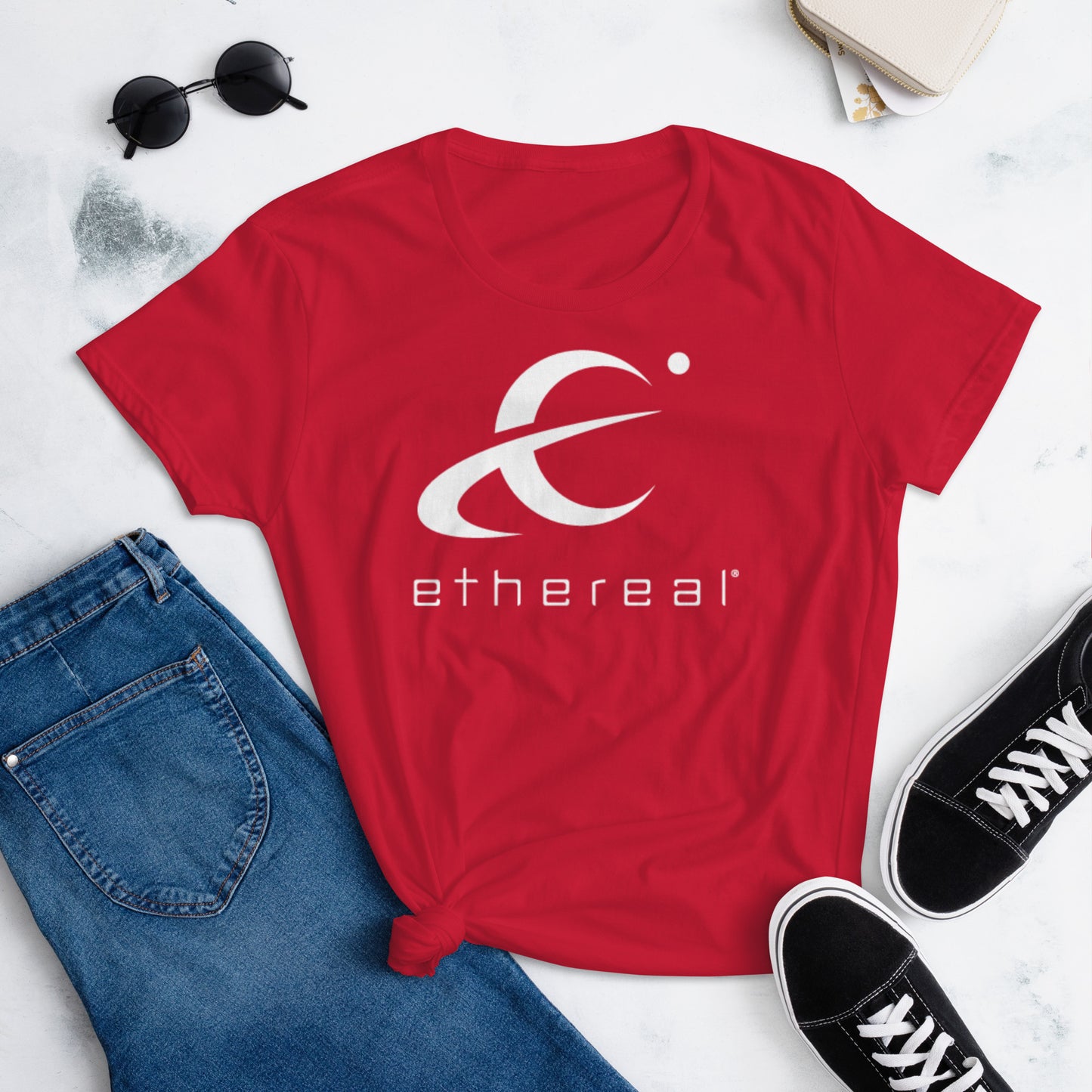 Ethereal-Women's short sleeve t-shirt