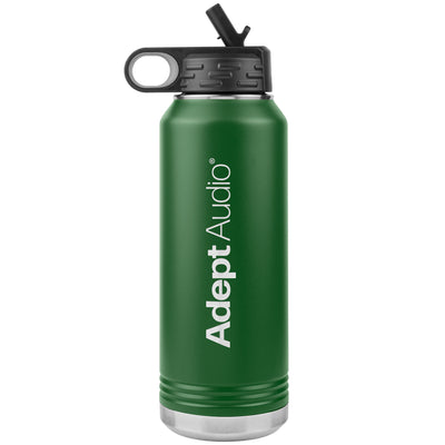 Adept Audio-32oz Water Bottle Insulated