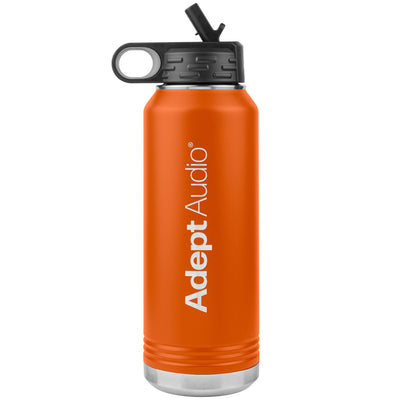 Adept Audio-32oz Water Bottle Insulated