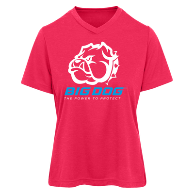 Big Dog-TT11HW Team 365 Womens Sonic Heather Tee