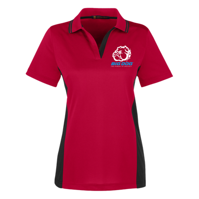 Big Dog-M386W Harriton Womens Colorblock Polo