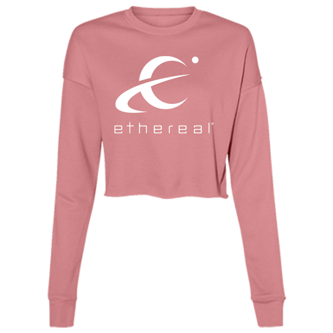 Ethereal-B7503 Ladies' Cropped Fleece Crew