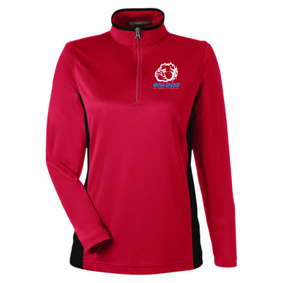 Big Dog-M786W Harriton Womens Quarter Zip