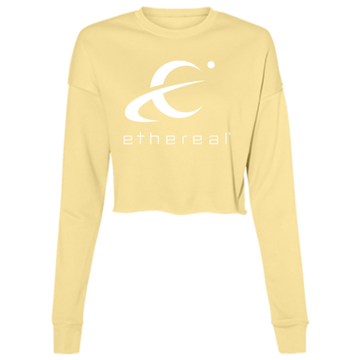 Ethereal-B7503 Ladies' Cropped Fleece Crew