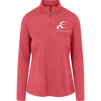 Ethereal-TT31HW Team 365 Womens Heather Quarter Zip