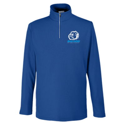 Big Dog-CE405 Core 365 Mens Fusion ChromaSoft Pique Quarter Zip