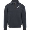 Ethereal-4528 Jerzees Mens Fleece Quarter Zip Pullover