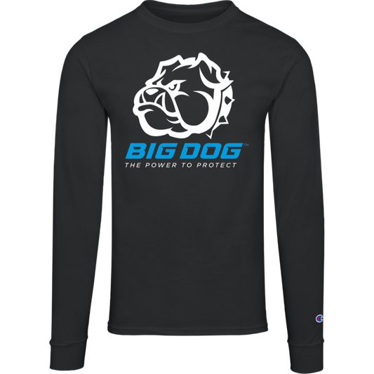 Big Dog-CC8C Champion Mens Long Sleeve Tee