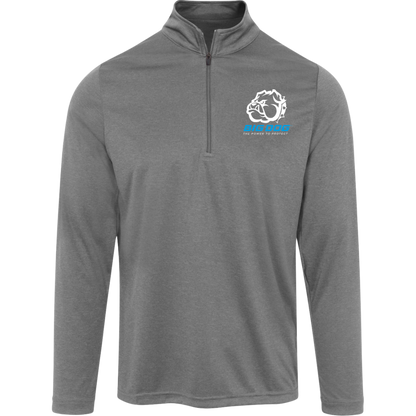 Big Dog-TT31H Team 365 Mens Heather Quarter Zip