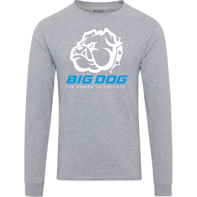 Big Dog-CC8C Champion Mens Long Sleeve Tee