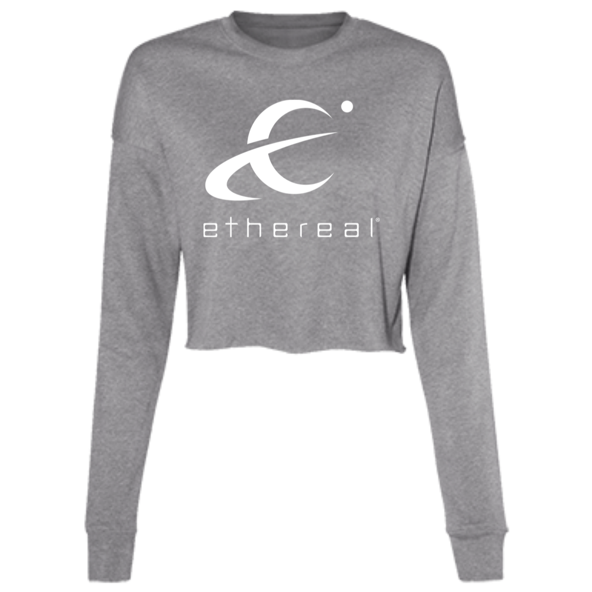 Ethereal-B7503 Ladies' Cropped Fleece Crew