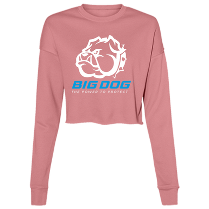 Big Dog-B7503 Ladies' Cropped Fleece Crew