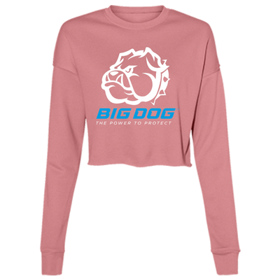 Big Dog-B7503 Ladies' Cropped Fleece Crew