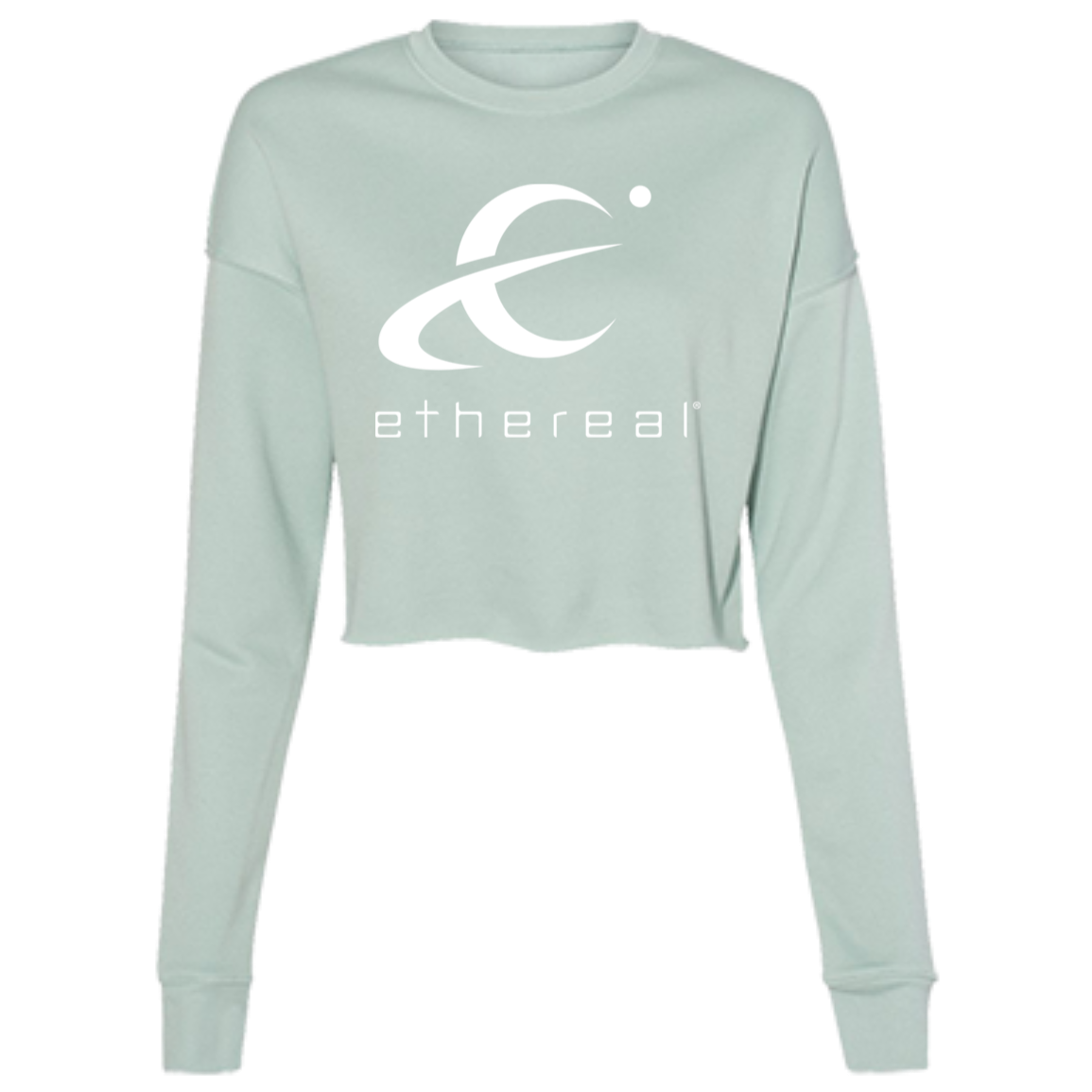Ethereal-B7503 Ladies' Cropped Fleece Crew