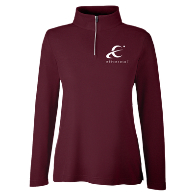 Ethereal-CE405W Core 365 Womens Fusion Quarter Zip