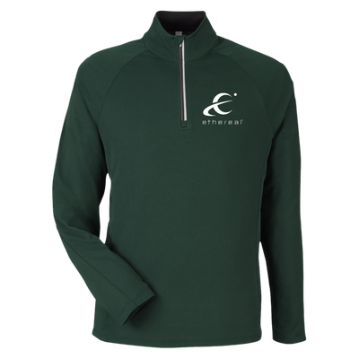 Ethereal-CE418 Core 365 Mens Origin Pique Quarter Zip